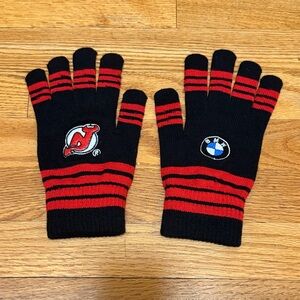 New Jersey Devils Knit Gloves